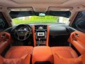 Burgundy Nissan Patrol Platinum 2020 for rent in Dubai 9